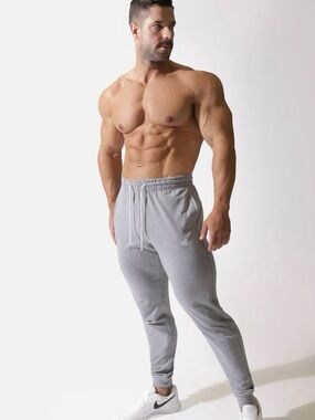 Men’s Jed North Spirit Joggers Gray and Black Combo Size Medium